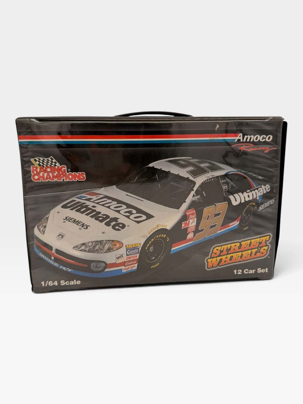 Racing Champions Amoco Racing Street 1/64 Scale 12 Car Set Collector Carry Case